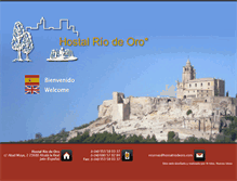 Tablet Screenshot of hostalriodeoro.com